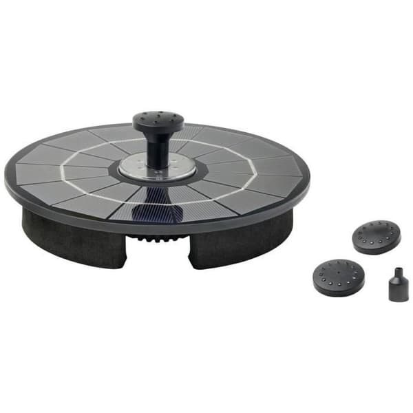 Flytande damm solpump - PONTEC - PondoStar Island 93276 - Svart