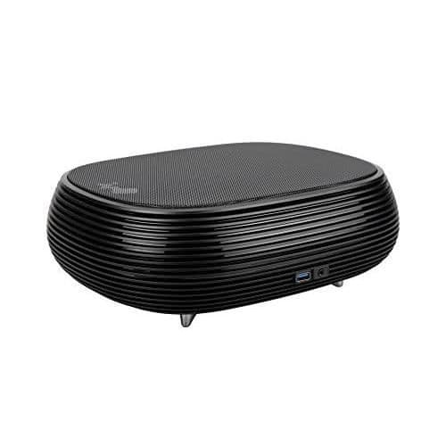 Mini turné - MITX - Placeringar 2.5' : 2 - Placeringar för ytterligare fläktar : 1 - 200W 80Plus GOLD - PSU- EU STRÖMKABEL