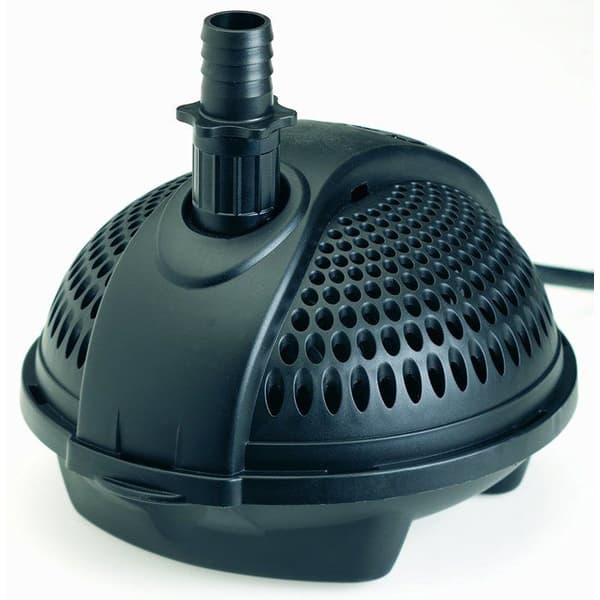 5000 UVC dammfilter med pump - PONTEC - Flerkammar - Anti-alger - Svart