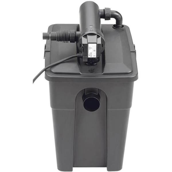 5000 UVC dammfilter med pump - PONTEC - Flerkammar - Anti-alger - Svart