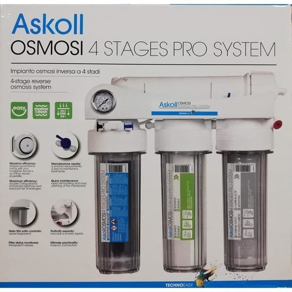 Askoll Reverse Osmosis System 4 Levels Pro for Aquarium - 001740