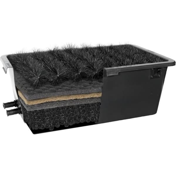 Bassängfilter - Okänt Hem - 5 m³ - Svart - Pumpkapacitet 7500-1000 LPH - 1 tum
