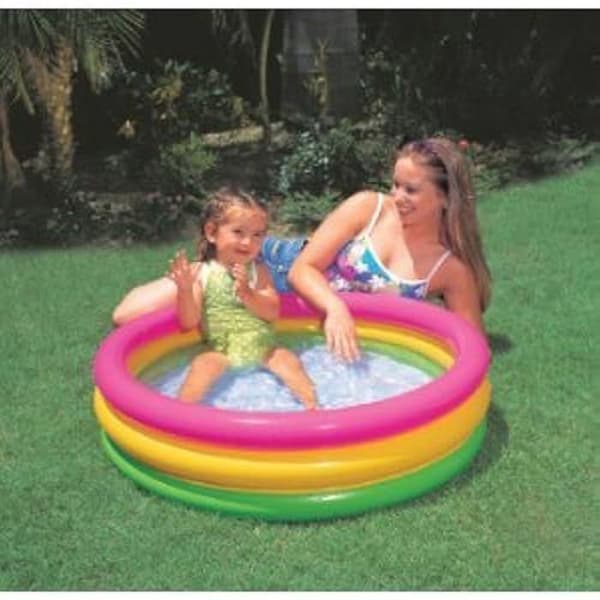 Uppblåsbar pool - INTEX - Standard - Flerfärgad - 30 x 47,5 x 25,5 cm