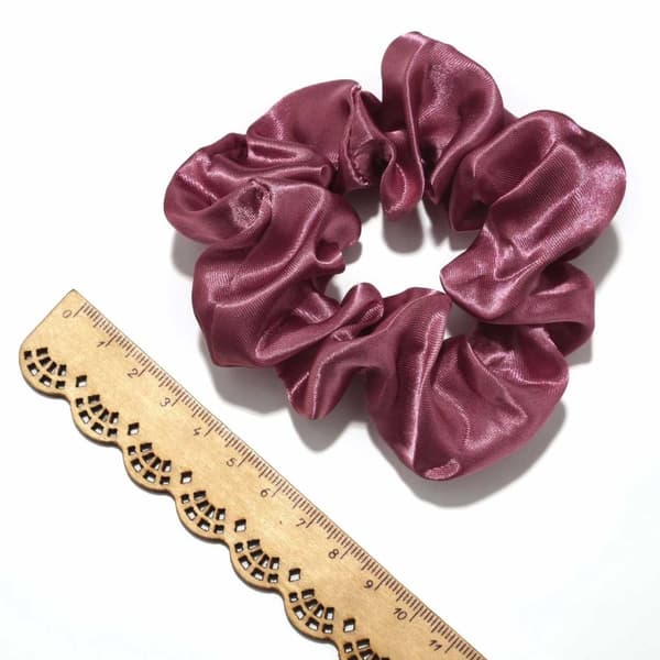 40-pack scrunchies hårknapper satin forskellige farver