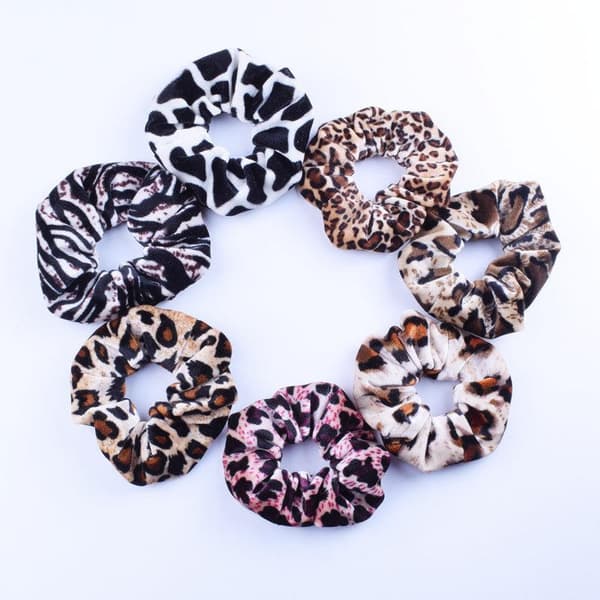 12 stk Fløyelshår Scrunchies, hårbånd, hårbånd, Hårbånd