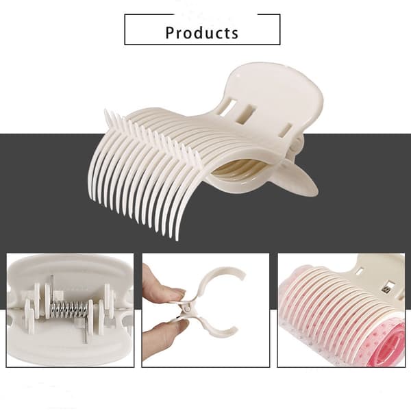 INF Styling clips hår rulleklips, klo klips, rulle clips 12 deler