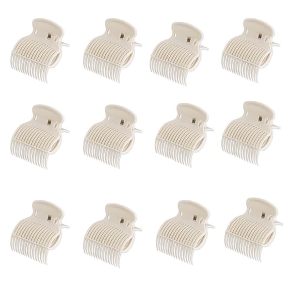 INF Styling clips hår rulleklips, klo klips, rulle clips 12 deler