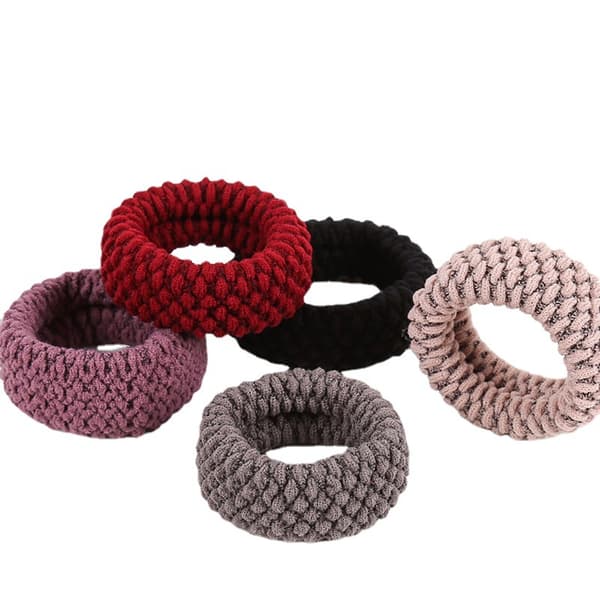 INF Elastiske hårbånd Scrunchy Hair Bindes Reb 10-Styk