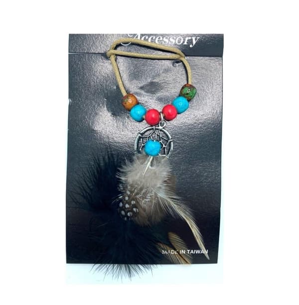 Dream catcher necklace