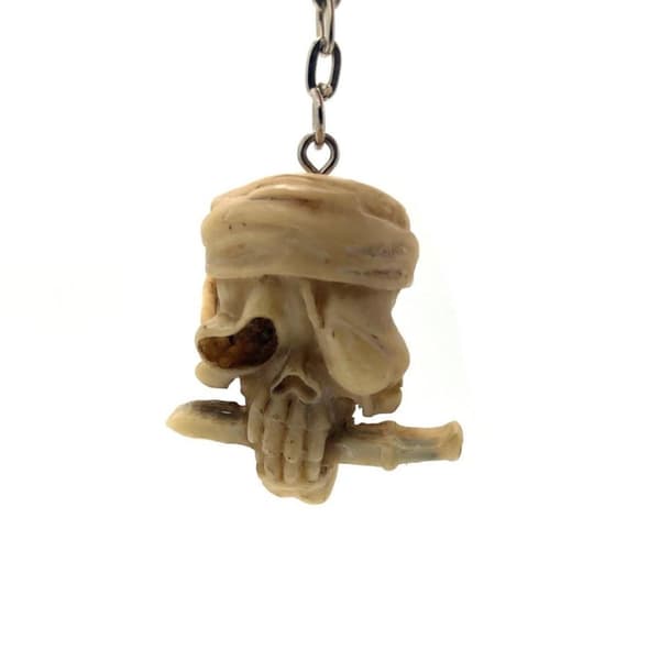 Skull keychain Pirate