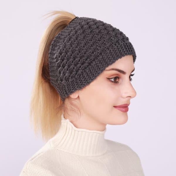 INF Chunky Knit pandebånd, varm vinter hovedindpakning til kvinder 0