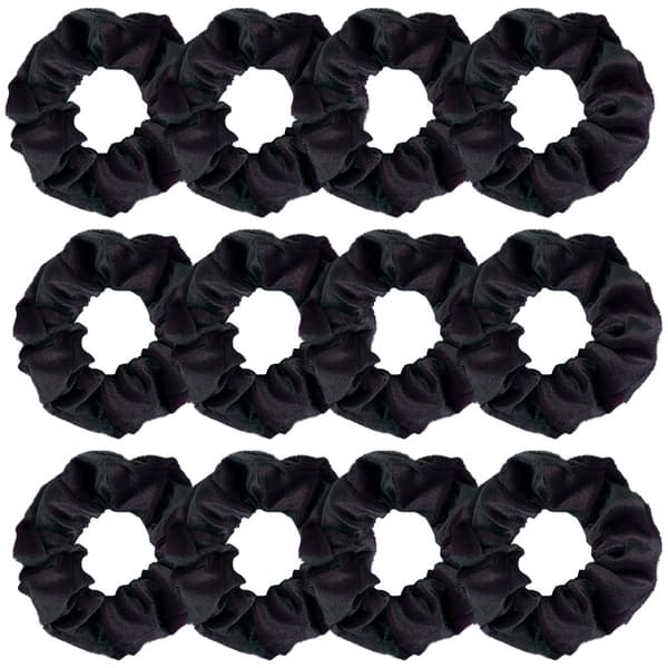 INF Velvet Hair Scrunchies til kvinder (12 stykker) 0