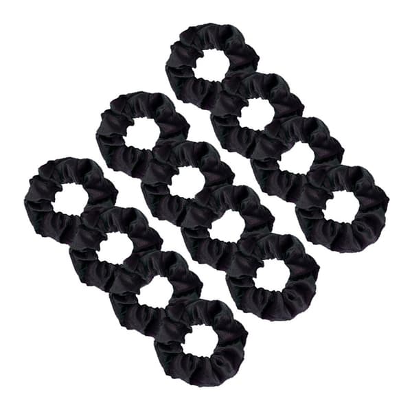 INF Velvet Hair Scrunchies til kvinder (12 stykker) 0