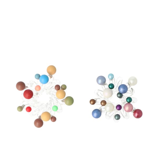 INCA TELEPHONE CABLE RUBBER matte and shiny balls 2 pcs