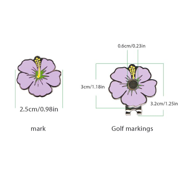INF Golfhattupidike magneettipallomerkinnällä