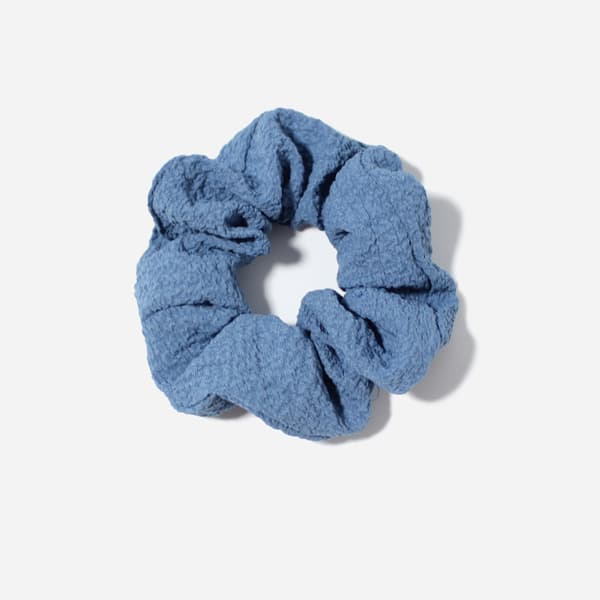 INF Sæt med 11 flerfarvede scrunchies - Hårbånd i bobble-chiffon