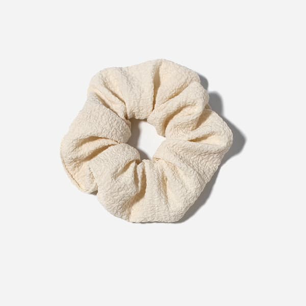 INF Sæt med 11 flerfarvede scrunchies - Hårbånd i bobble-chiffon
