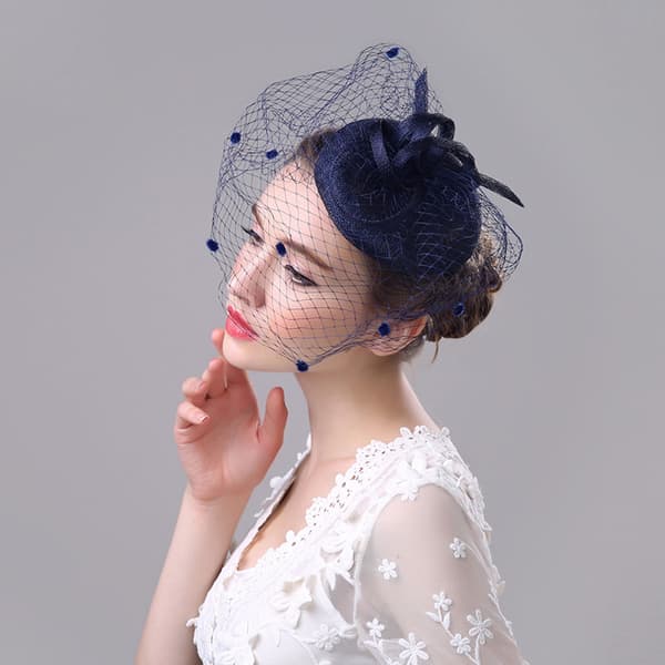 INF Vintage hattblomst til bryllup og spesielle anledninger