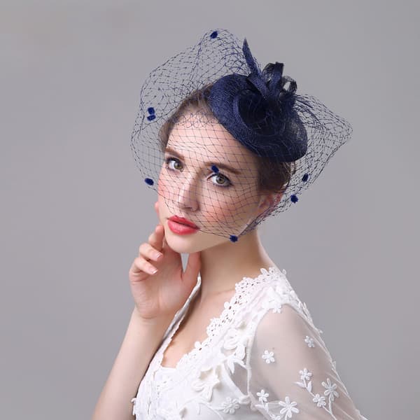 INF Vintage hattblomst til bryllup og spesielle anledninger