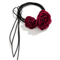 Miniatyrbillede 6 af 11: INF Rosen Choker Halskæde, Fløjl Rosen Krave Halskæde til Kvinder