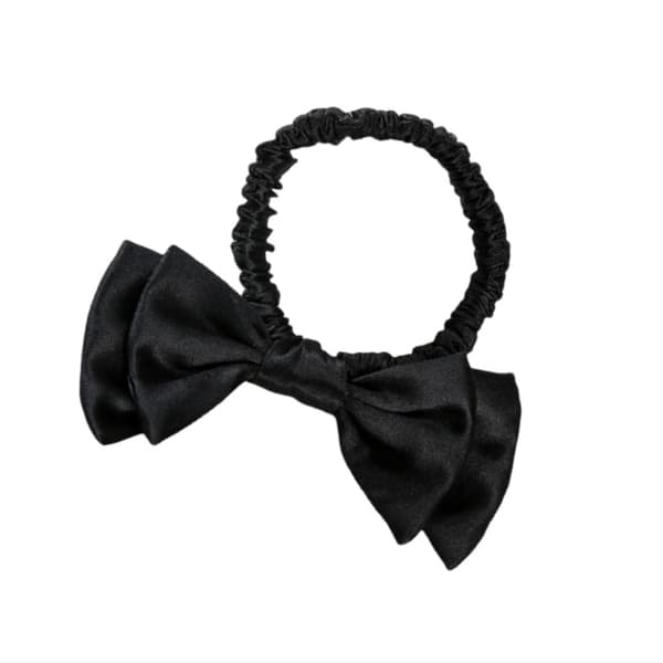 INF 100% Mulberry Silkescrunchies til kvinder, store silkehårbånd