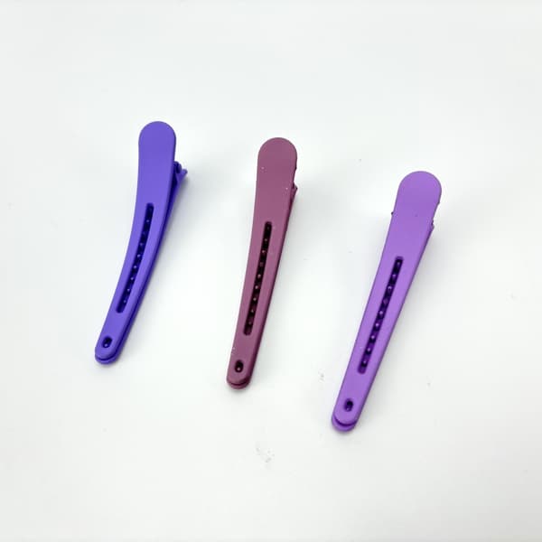 INF 3-pack hårklämmor, håsklämmor som inte böjer sig för styling