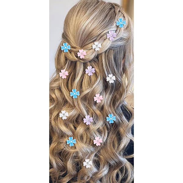 INF Glitrende Rhinestone Hårtilbehør Sæt - Kløver Design
