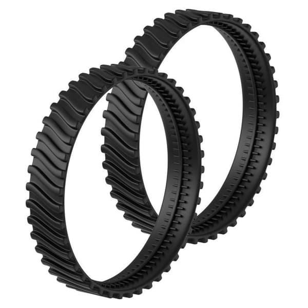 Rengöringsrobotshjul - Paket med 2 däck till Zodiac MX8 MX6 - reservdel R0526100