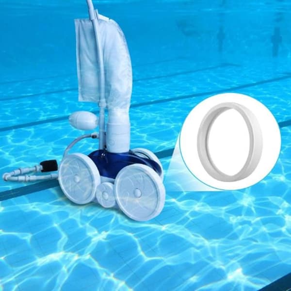 Pooltillbehör - Phonillico - Set med 3 däck - Kompatibel med Polaris 180/280/360/380 - Gummi - Svart