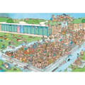 Miniatyrbild 1 av 3: Pussel 2000 bitar: Jan Van Haasteren - Trafikstockningar vid poolen