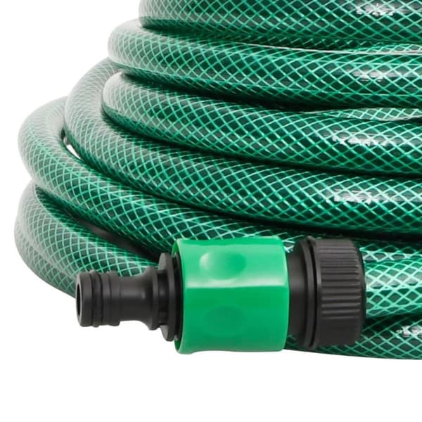 vidaXL Poolslang grön 50 m PVC