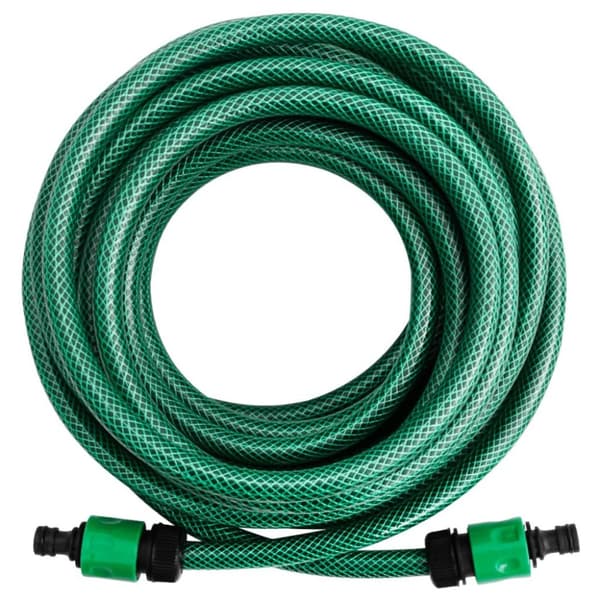 vidaXL Poolslang grön 50 m PVC