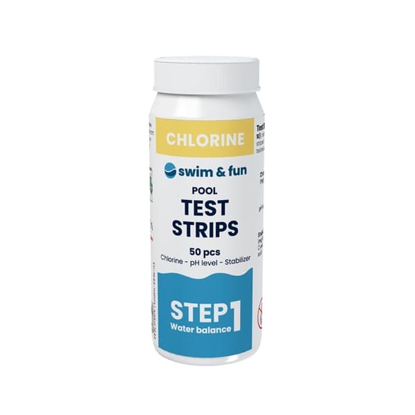 Testiliuskat Kloori ja pH 50 kpl
