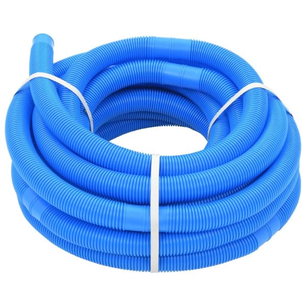 vidaXL poolslange 32 mm 15,4 m blå -  Pool – rengøringsslanger
