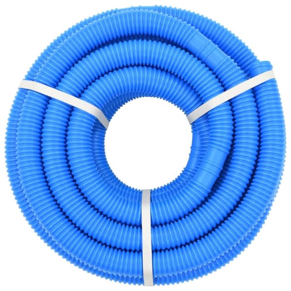 vidaXL poolslange 32 mm 12,1 m blå -  Pool – rengøringsslanger