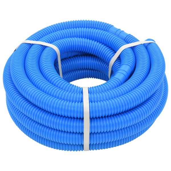 vidaXL Poolslang blå 32 mm 12,1 m -  Poolrengöringsslangar