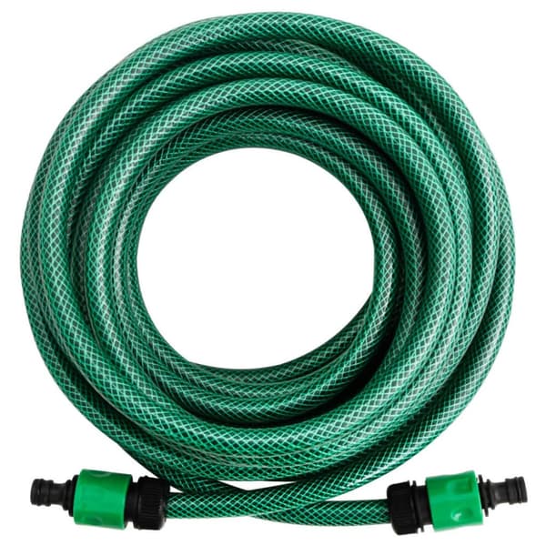 vidaXL poolslange 30 m PVC grøn -  Pool – rengøringsslanger