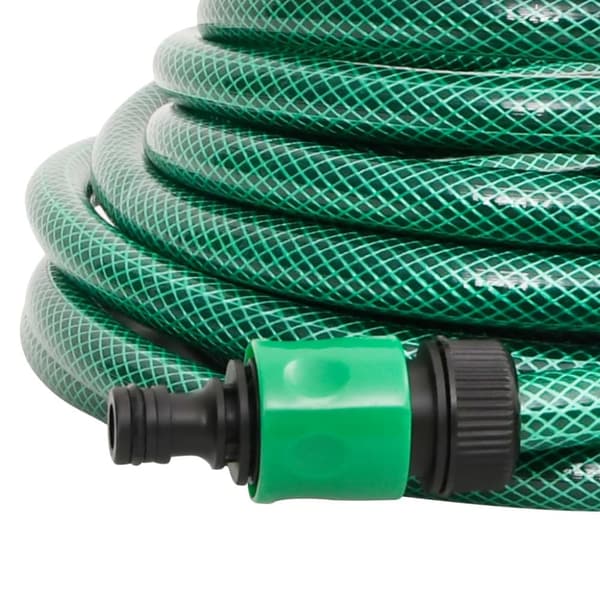 vidaXL poolslange 30 m PVC grøn -  Pool – rengøringsslanger