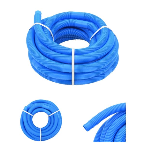 The Living Store poolslange 32 mm 15,4 m blå -  Pool – rengøringsslanger