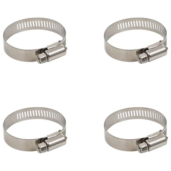 The Living Store poolslange med klemmer 38 mm 6 m blå -  Pool – rengøringsslanger