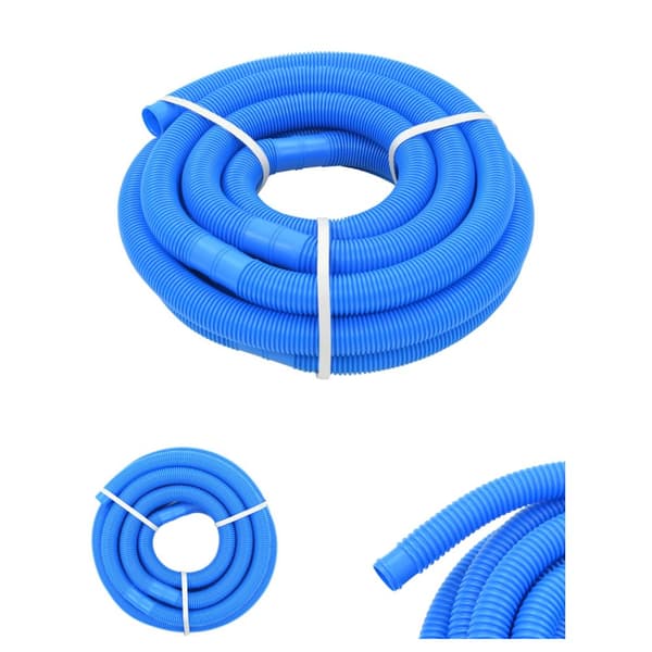 The Living Store poolslange 32 mm 9,9 m blå -  Pool – rengøringsslanger
