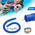 Miniatyrbillede 2 af 7: Lollanda Poolslange / Sugeslange 1,5 m med klemmer, 32 mm- Passer til Intex 300-1000 gallon pumpe