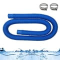 Miniatyrbillede 1 af 7: Lollanda Poolslange / Sugeslange 1,5 m med klemmer, 32 mm- Passer til Intex 300-1000 gallon pumpe