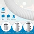 Miniatyrbillede 3 af 7: Lollanda Poolslange / Sugeslange 1,5 m med klemmer, 32 mm- Passer til Intex 300-1000 gallon pumpe