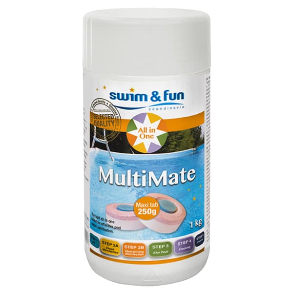 Swim & Fun, MultiMate Klortabletter 1 Kg