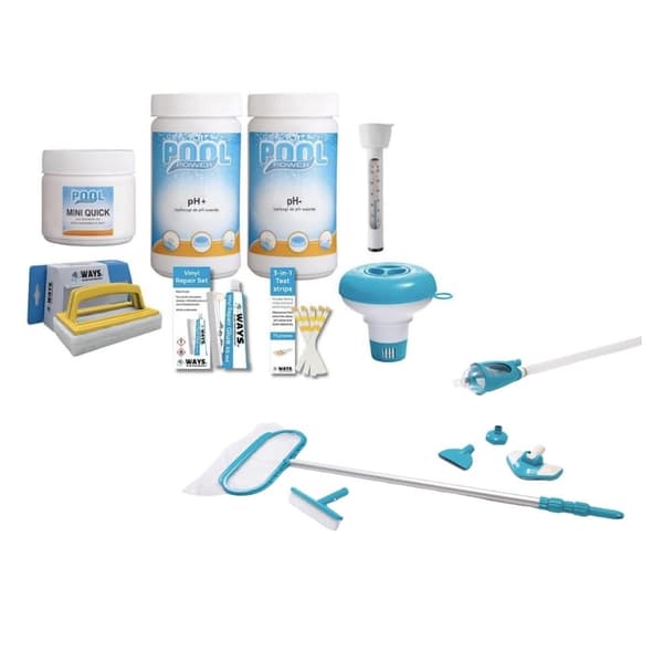 WAYS - Poolunderhåll - Paket Small & Maintenance Set Deluxe