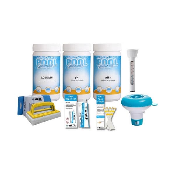 WAYS - Poolvedligeholdelse - Pakke Medium & Automatisk Pool Støvsuger Deluxe