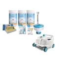 Miniatyrbild 1 av 5: WAYS - Poolunderhåll - Paket Stor & Automatisk Pooldammsugare Deluxe