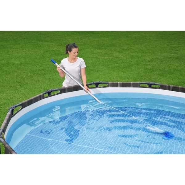 WAYS - Poolunderhåll - Paket Medium Deluxe & Laddningsbar pooldammsugare