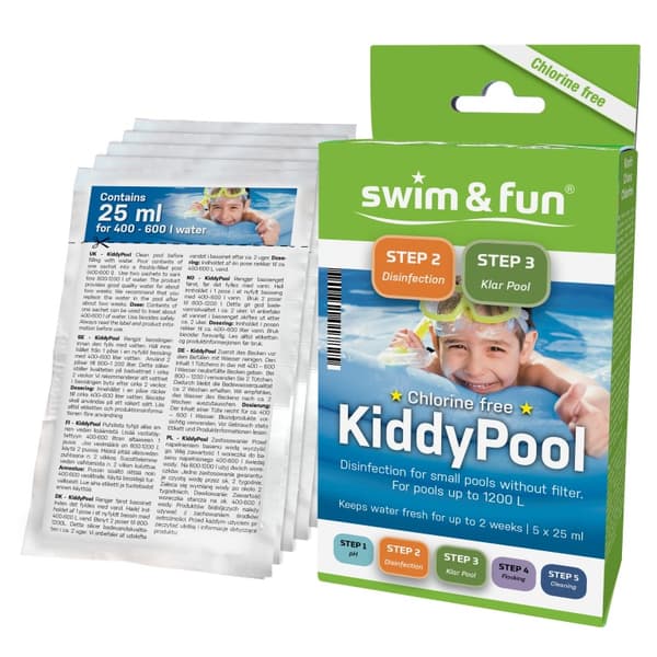 Kiddy Pool klorfri vattenvård till barnbassäng